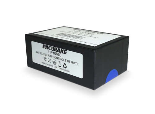 Pacbrake HP10401-J-R-CB1 - HP10401-J ULTIMATE: AIR SPRINGS and WIRELESS CONTROL (2ND GEN) and 0.5G AIR TANK