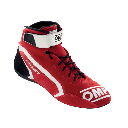 OMP Racing IC0-0824-A01-061-41 - OMP First Shoes My2021 Red - Size 41 (Fia 8856-2018)