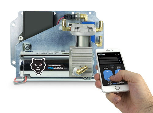 Pacbrake HP20327-QM-R - WIRELESS AIR SPRING CONTROLS (QUICK MOUNT) WITH REMOTE