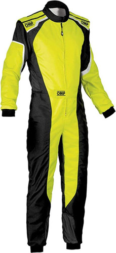 OMP Racing KA0-1727-A01-178-58 - OMP KS-3 Overall Yellow/Black - Size 58
