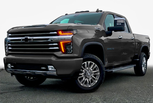 ORACLE Lighting 1452-334 - 20-21 Chevy Silverado HD 2500 RGB+W Headlight DRL Kit - ColorSHIFT w/o Cntrl