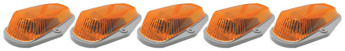 Pacer Performance 20-225 - Amber Hi-5 Cab Roof Light Kit, 80-96 Ford Style
