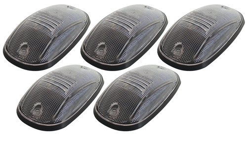 Pacer Performance 20-246C - Hi-Five Cab Roof Lights Clear 5 Light Kit