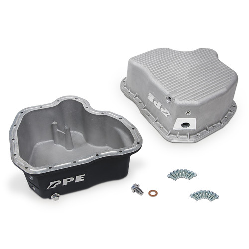 PPE 114052020 - 2001-2010 GM 6.6L Duramax  High-Capacity Cast Aluminum Engine Oil Pan