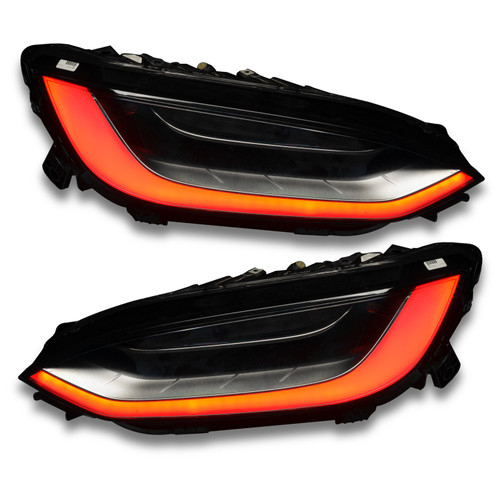 ORACLE Lighting 1467-332 - Lighting 16-21 Tesla Model X Dynamic ColorSHIFT Headlight & Fog Light DRL  Kit