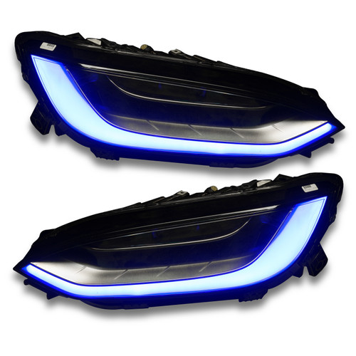 ORACLE Lighting 1467-332 - Lighting 16-21 Tesla Model X Dynamic ColorSHIFT Headlight & Fog Light DRL  Kit