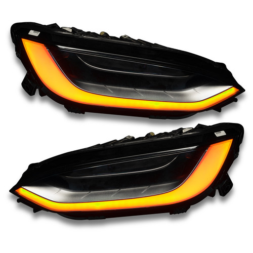 ORACLE Lighting 1467-332 - Lighting 16-21 Tesla Model X Dynamic ColorSHIFT Headlight & Fog Light DRL  Kit