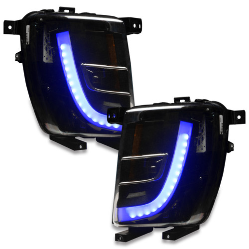 ORACLE Lighting 1467-332 - Lighting 16-21 Tesla Model X Dynamic ColorSHIFT Headlight & Fog Light DRL  Kit