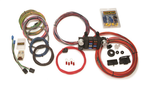 Painless Wiring 10308 - 18 Circuit Customizable Chassis Harness Painless Wiring 10308 - 18 Circuit Customizable Chassis Harness