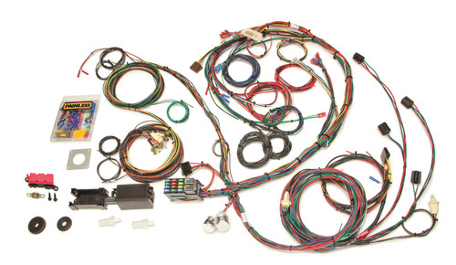 Painless Wiring 20122 - 22 Circuit Direct Fit Chassis Harness Painless Wiring 20122 - 22 Circuit Direct Fit Chassis Harness