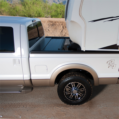 Pace Edwards M-JRFA05A28 - Matte Jackrabbit Tonneau Cover Kit 15-20 Super Crew / Supercab 5 Foot 6 Inch X Short Bed