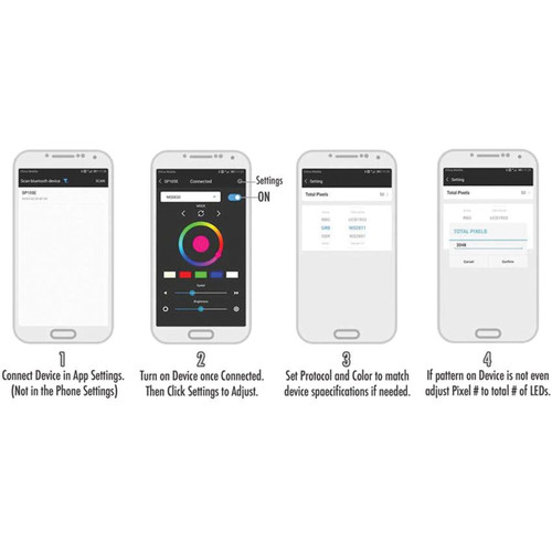 ORACLE Lighting 1473-332 - 2021+ Tesla Model 3 Dynamic ColorSHIFT  Headlight DRL Upgrade Kit