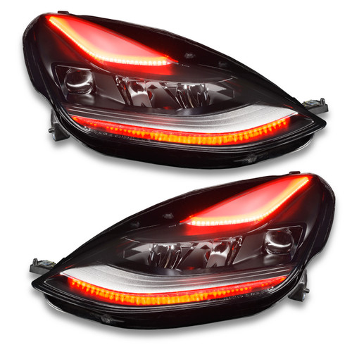 ORACLE Lighting 1473-332 - 2021+ Tesla Model 3 Dynamic ColorSHIFT  Headlight DRL Upgrade Kit
