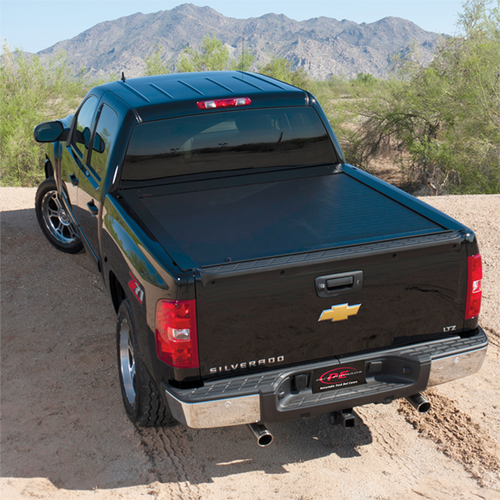 Pace Edwards M-JRNA16A42 - Matte Jackrabbit Tonneau Cover Kit 16-24 Nissan Titan & Titan Xd 8 Foot 1 Inch Long Bed
