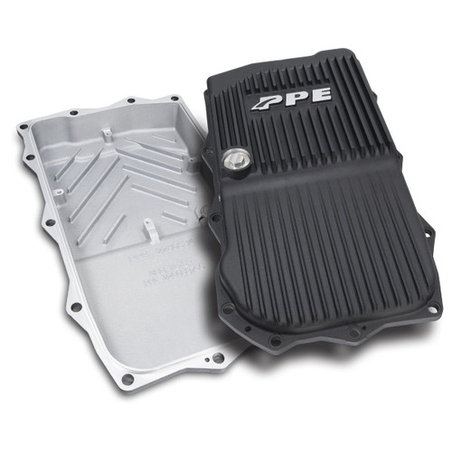 PPE 228053420 - 2010-2022 w/ ZF-8 Speed Heavy-Duty Cast Aluminum Transmission Pan Black