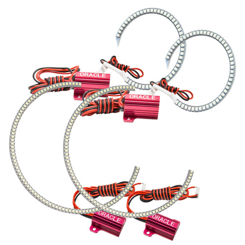 ORACLE Lighting 2204-001 - Chevrolet Impala 06-13 LED Halo Kit - White ORACLE Lighting 2204-001 - Chevrolet Impala 06-13 LED Halo Kit - White