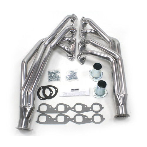 Patriot Exhaust H8023-1 - 55-57 Chevrolet BBC Long Tube Silver