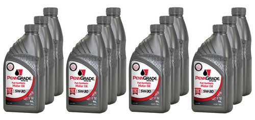 Penngrade Motor Oil 62836 - PennGrade Full Synthetic 5w30 Case 12 x 1 Quart
