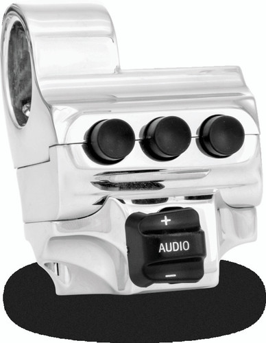 Performance Machine 0062-2041-CH - Switch Assy 4 Button Lt Sd - Chrome