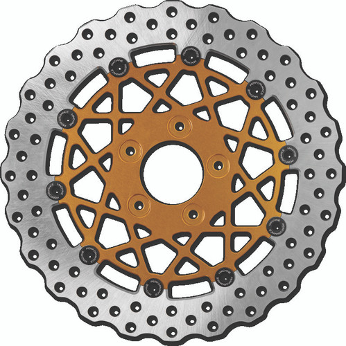 Performance Machine 0133-1539S-G - Disc/Carr Speedstar 11.5in x .20 FF No O/S Rr - Gold Ano