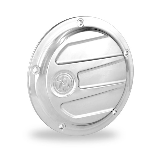 Performance Machine 0177-2075M-CH - Derby Cover Scallop - Chrome