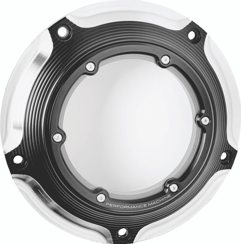 Performance Machine 0177-2083M-BM - Vision Derby Cover (Bezel) - Contrast Cut