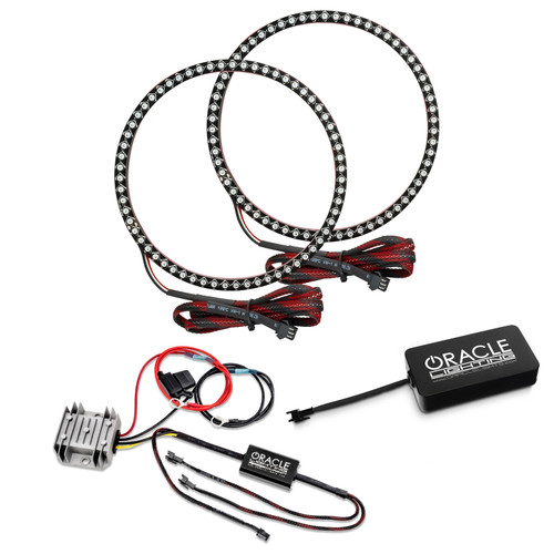 ORACLE Lighting 2316-332 - Hummer H3 05-10 Halo Kit - Dynamic ColorSHIFT