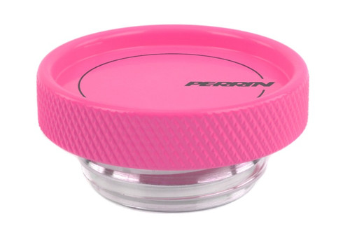 Perrin PSP-ENG-711HP - 02-25 Subaru Impreza/WRX/STI & 13-25 Crosstrek/BRZ/FR-S/GR86/GR86 Oil Fill Cap - Hyper Pink