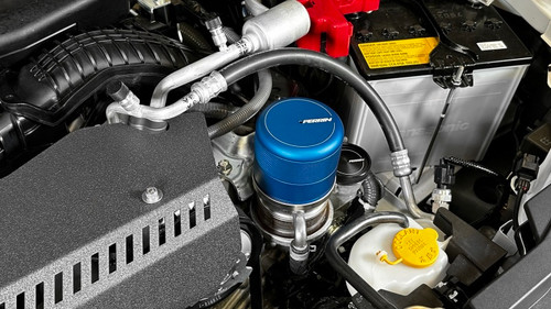 Perrin PSP-ENG-716BL - 15-25 Subaru WRX & 13-25 BRZ/FR-S/86/GR86 Oil Filter Cover - Blue