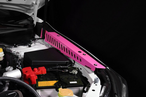 Perrin PSP-ENG-551HP - 22-25 Subaru WRX Fender Shroud Set - Hyper Pink