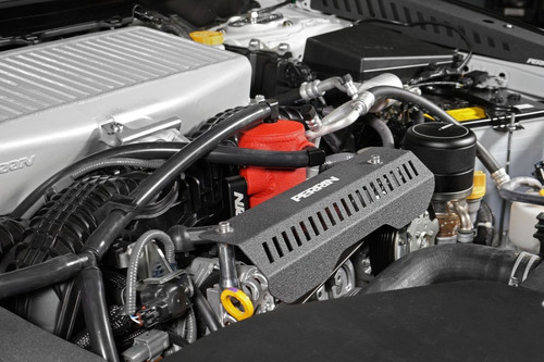 Perrin PSP-ENG-611RD - 22-24 Subaru WRX Air Oil Separator - Red