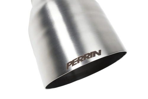 Perrin PSP-EXT-341BR - 22-25 Subaru WRX Axle Back Exhaust System Stainless Steel (Fits OEM/Aftermarket Center Pipes)