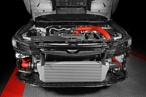 Perrin PSP-ITR-441SL/RD - 22-25 Subaru WRX Front Mount Intercooler Kit (Red Tubes & Silver Core)