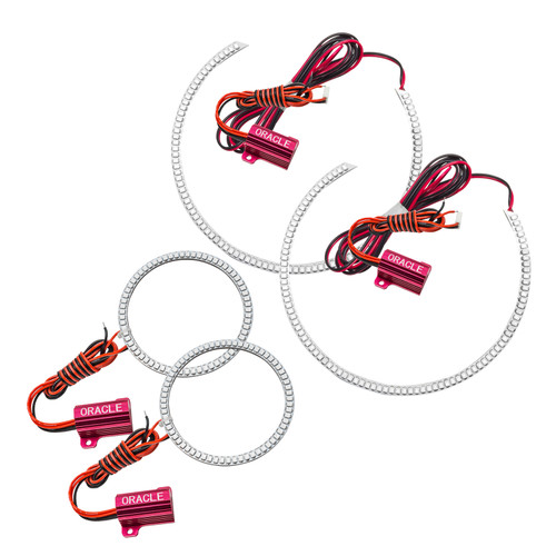 ORACLE Lighting 2431-002 - Mini Cooper 05-08 LED Halo Kit - Blue