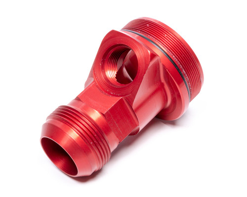 Peterson Fluid 09-0400-032 - End Cap -20AN Inlet w/ -10an Accessory Port