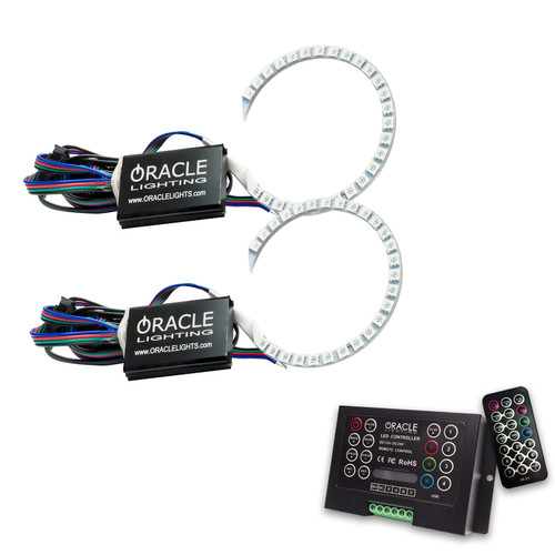 ORACLE Lighting 2397-333 - Chrysler 0 15-17 Halo Kit - ColorSHIFT w/ 2.0 Controller