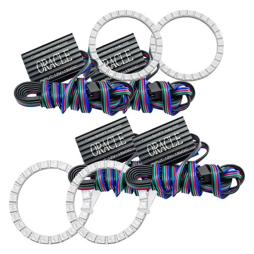 ORACLE Lighting 2503-334 - Plymouth Prowler 97-02 SMD Halo Kit - ColorSHIFT w/o Controller