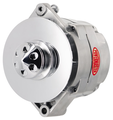 Powermaster Performance 37293 - Chrome Delco 150amp Alternator 1 Wire