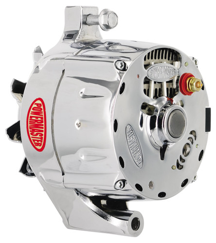 Powermaster Performance 8-37141 - Ford 150 Amp Alternator Chrome Finish