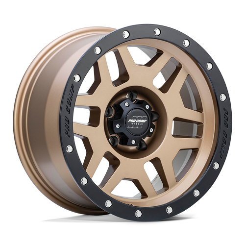 Pro Comp PXA9641-7973 - Pa41 Phaser 17X9 Matte Bronze With Black Lip Pro Comp PXA9641-7973 - Pa41 Phaser 17X9 Matte Bronze With Black Lip