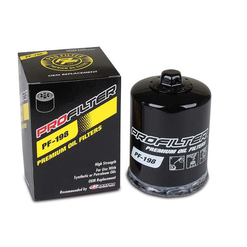 ProFilter PF-198 - Polaris/Victory Spin-On Black Various Performance Oil Filter