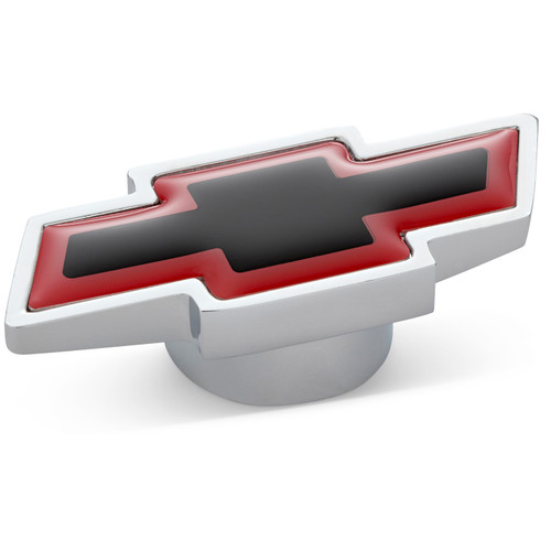 Proform 141-900 - Engine Dress-Up Kit Chrome w/Red Chevy Logo Fits SB Block Chevy Engines Tall Chrome Chevrolet Performance Parts