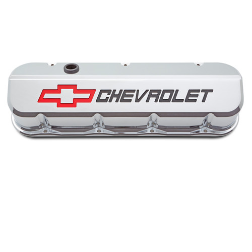 Proform 141-877 - Chrome w Red/Blk Chevy Logo