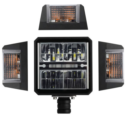ORACLE Lighting 2914-001 - Lighting Multifunction LED Plow Headlight with Heated Lens 5700K