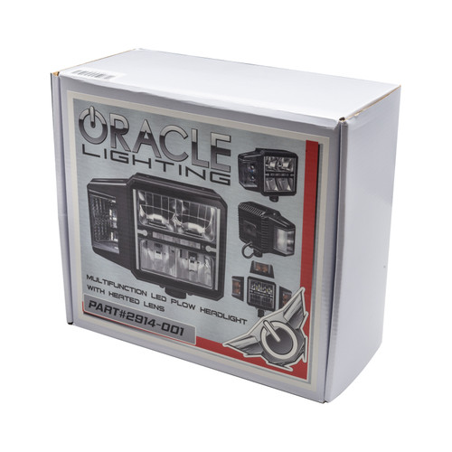 ORACLE Lighting 2914-001 - Lighting Multifunction LED Plow Headlight with Heated Lens 5700K