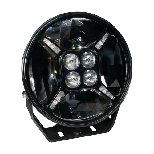 ORACLE Lighting 2917-023 - Multifunction 120w LED Spotlight (Round Post Mount)