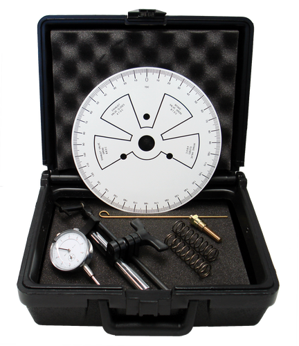 Proform 66787 - Camshaft Degree Wheel Kit Universal 9 Inch Wheel with Dial Indicator Steel Kit
