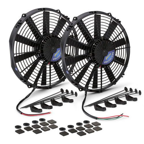 Proform 67038 - Universal Brushless Fan Dual 12in Straight Blade