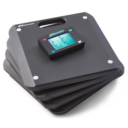 Proform 67644 - Slim Wireless Vehicle Scale System 7,000LB Capacity 1,750LB Per Pad Rating Includes 4 Pads