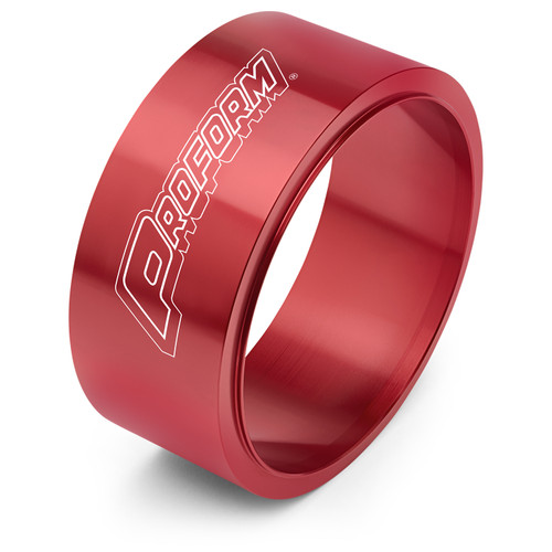 Proform 67449 - Engine Piston Ring Compressor Tapered Fits 4.040 Inch Piston Bore Aluminum Red Anodized